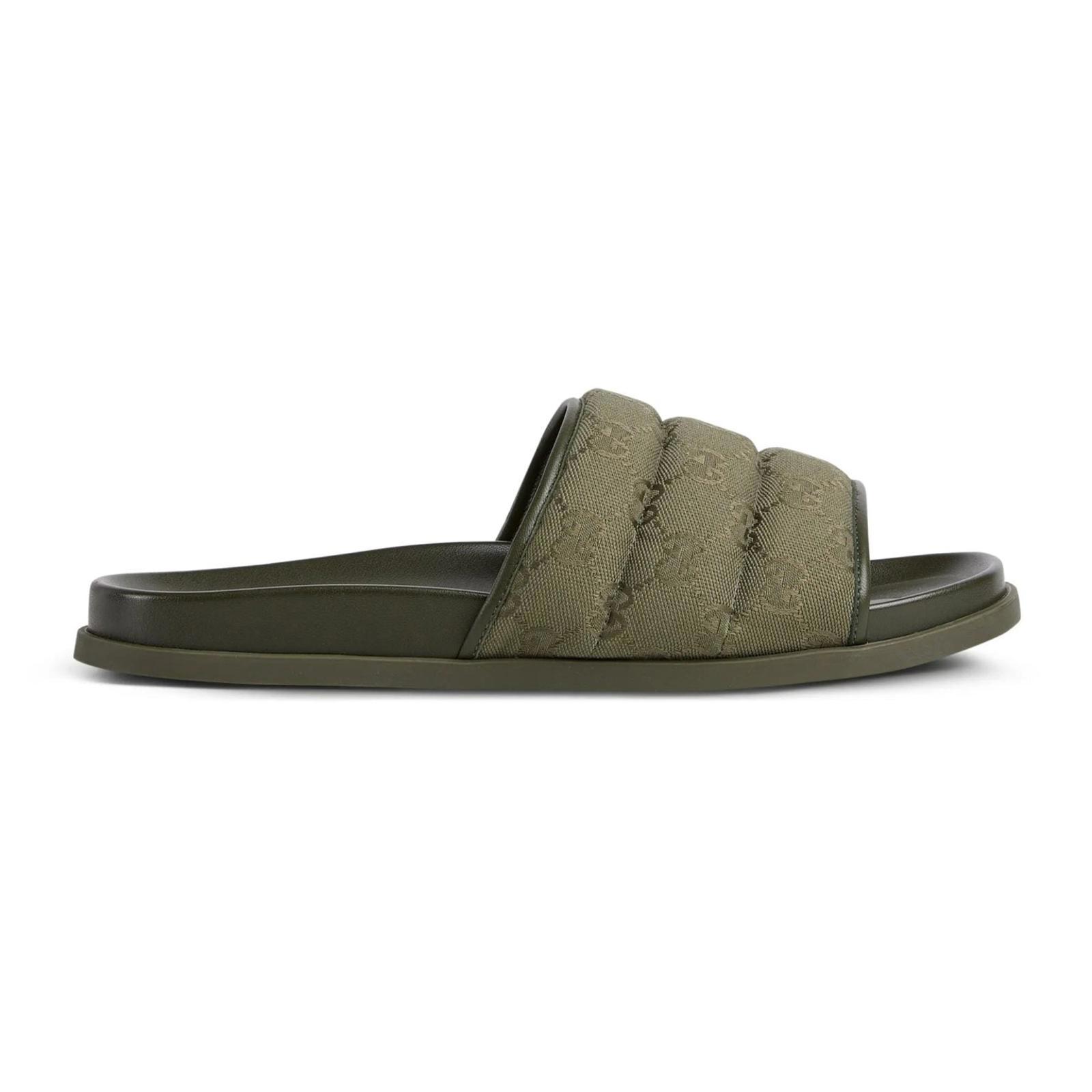 Gucci Gg Padded Slide Sandals (Please Request Your Size For Purchasing )